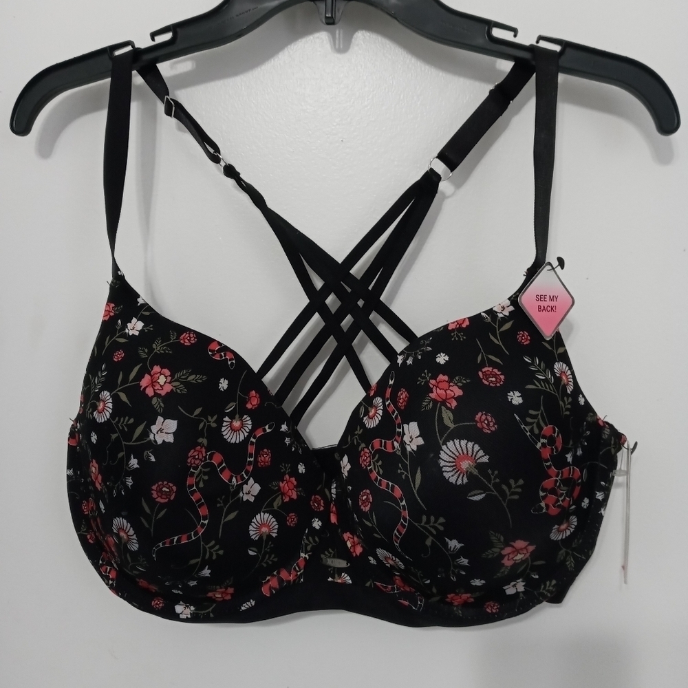 XOXO "Garden snake" underwire padded bra 40D